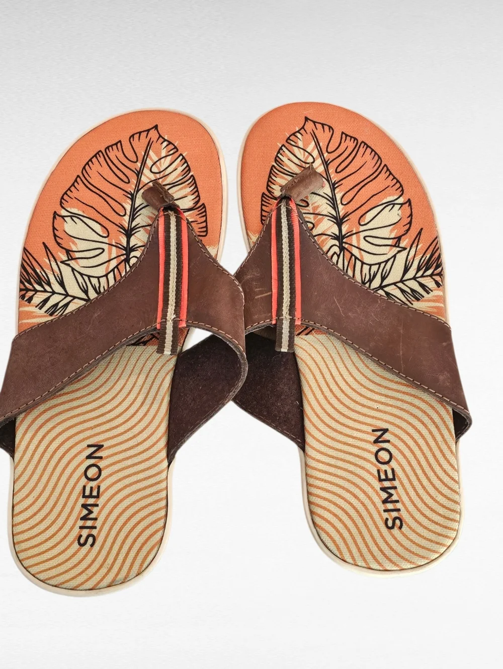 Simeon Flip Flops Size 39
